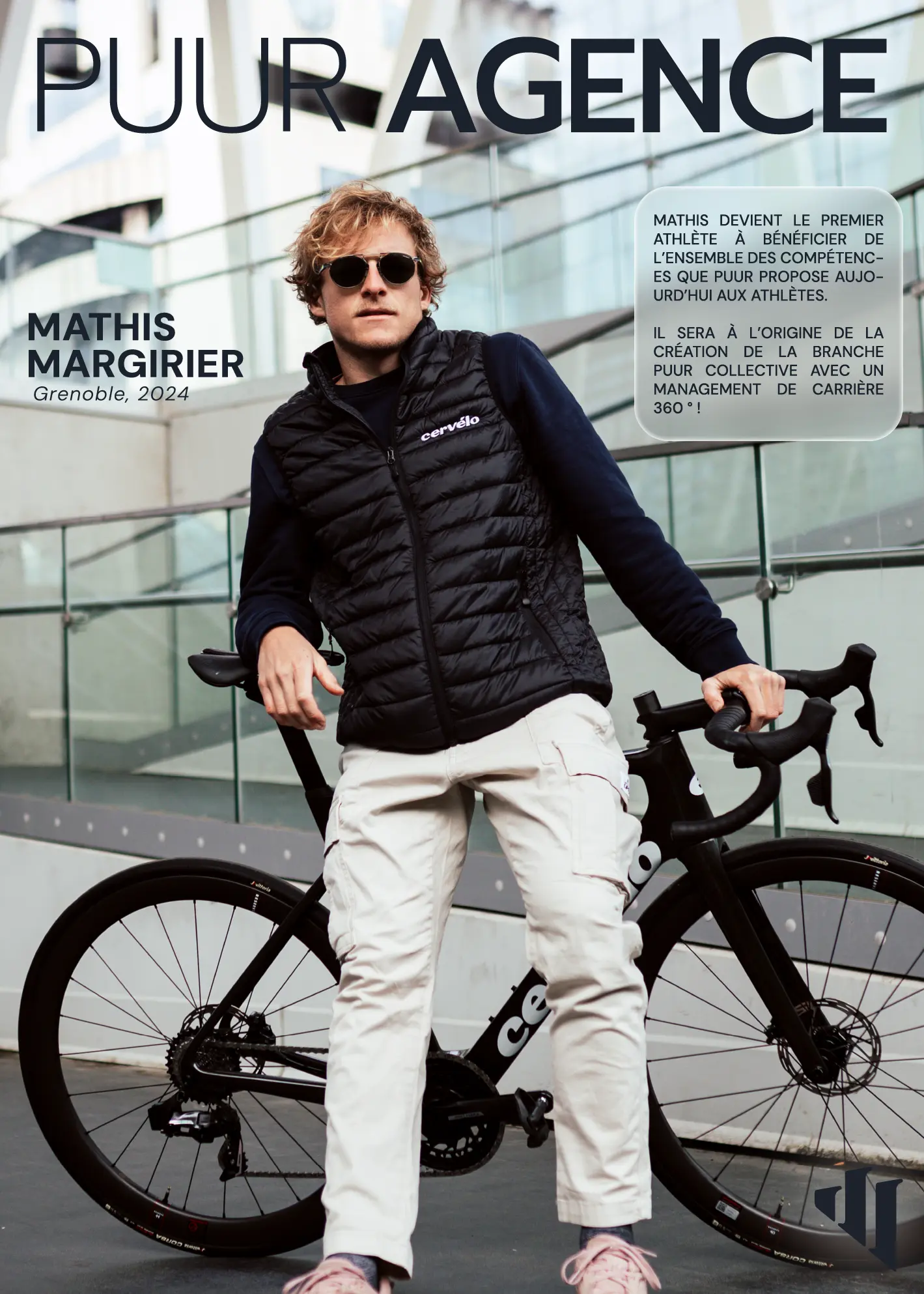 Affiche de lancement de PUUR AGENCE 7