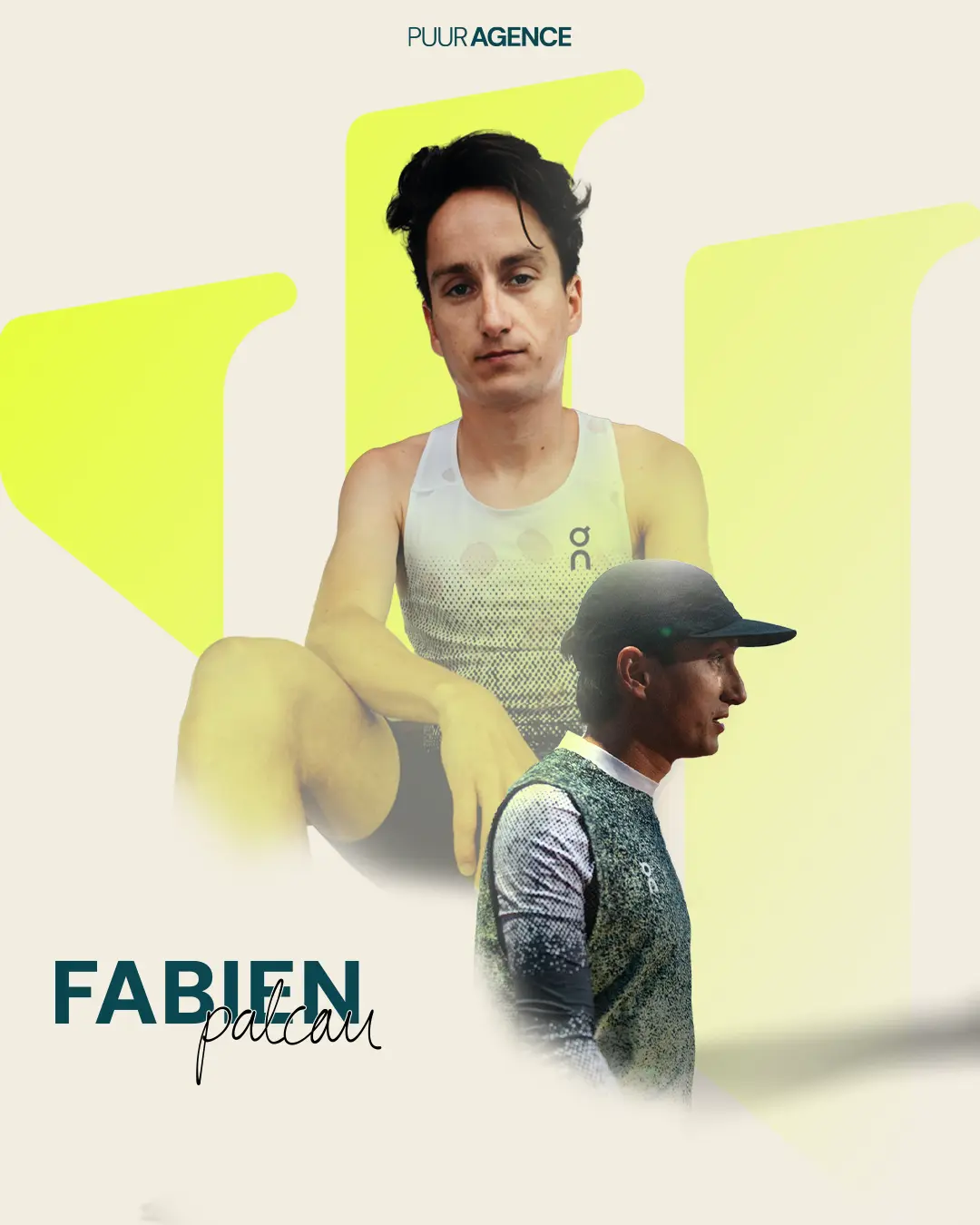 Affiche officielle Fabien Palcau x PUUR Agence