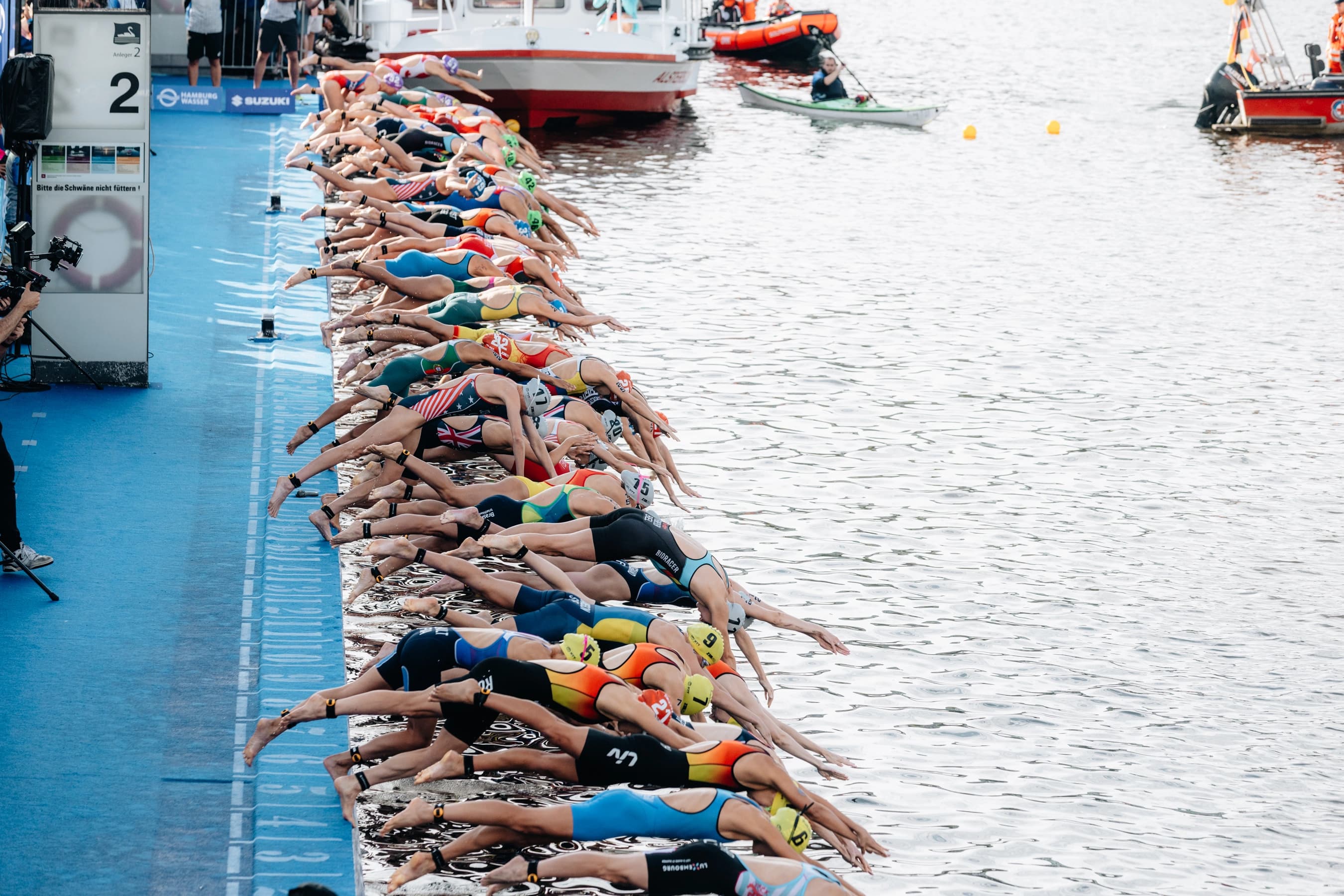 Départ de la course femmes