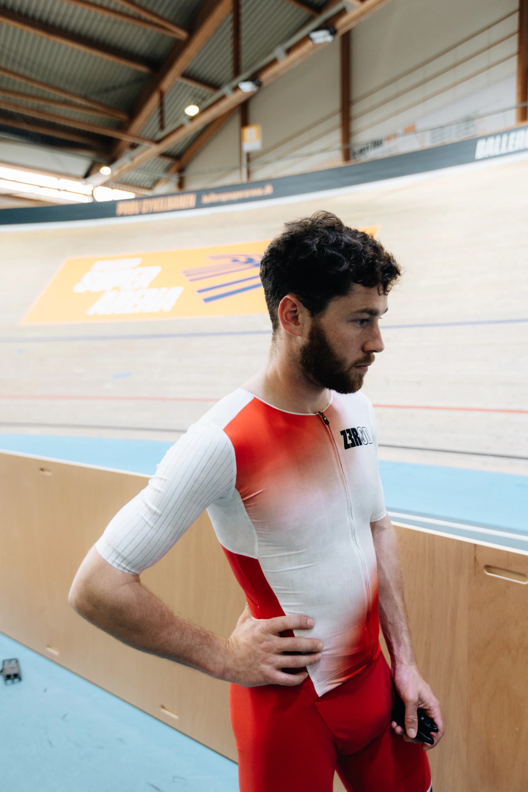 Félix Forissier au vélodrome de Copenhague
