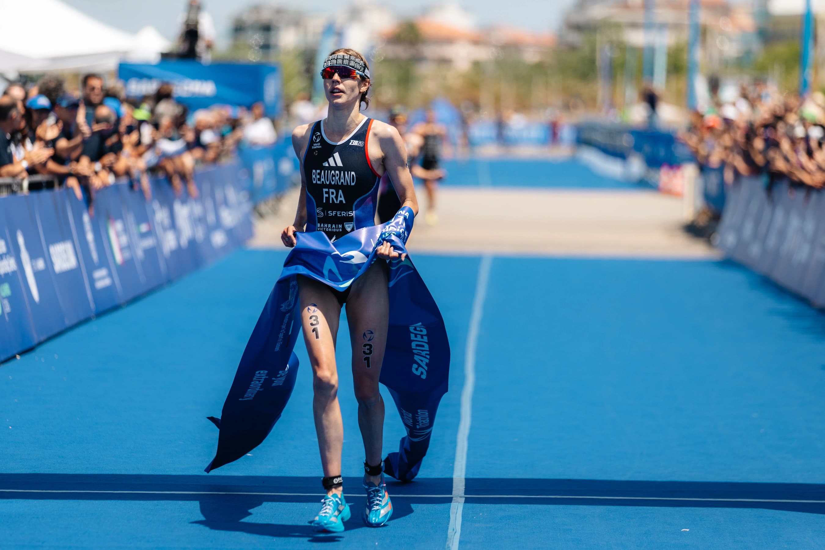 Franchissement de ligne d'arrivée au WTCS Alghero 2026