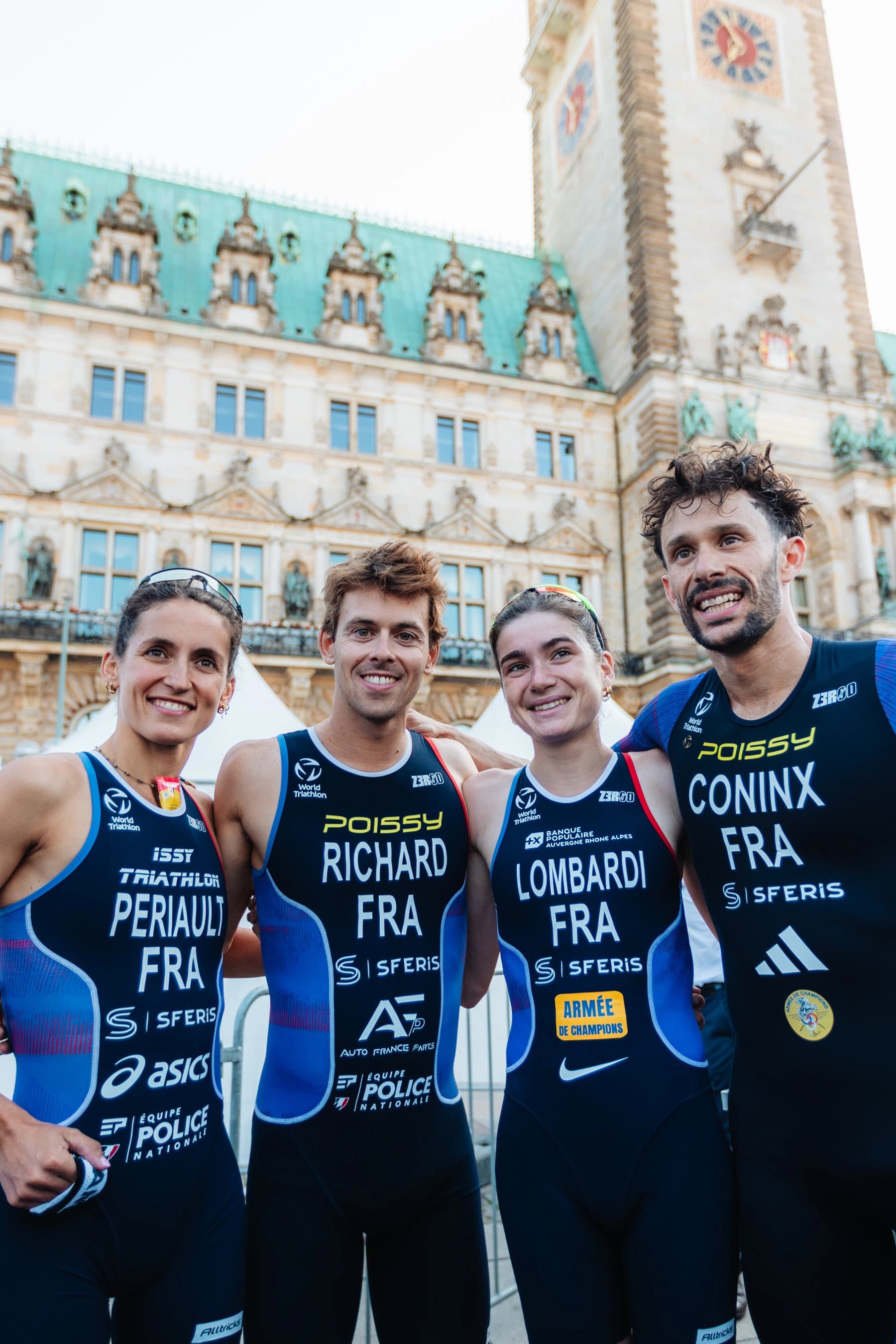 Le relais mixte français sacré champion du monde à Hambourg
